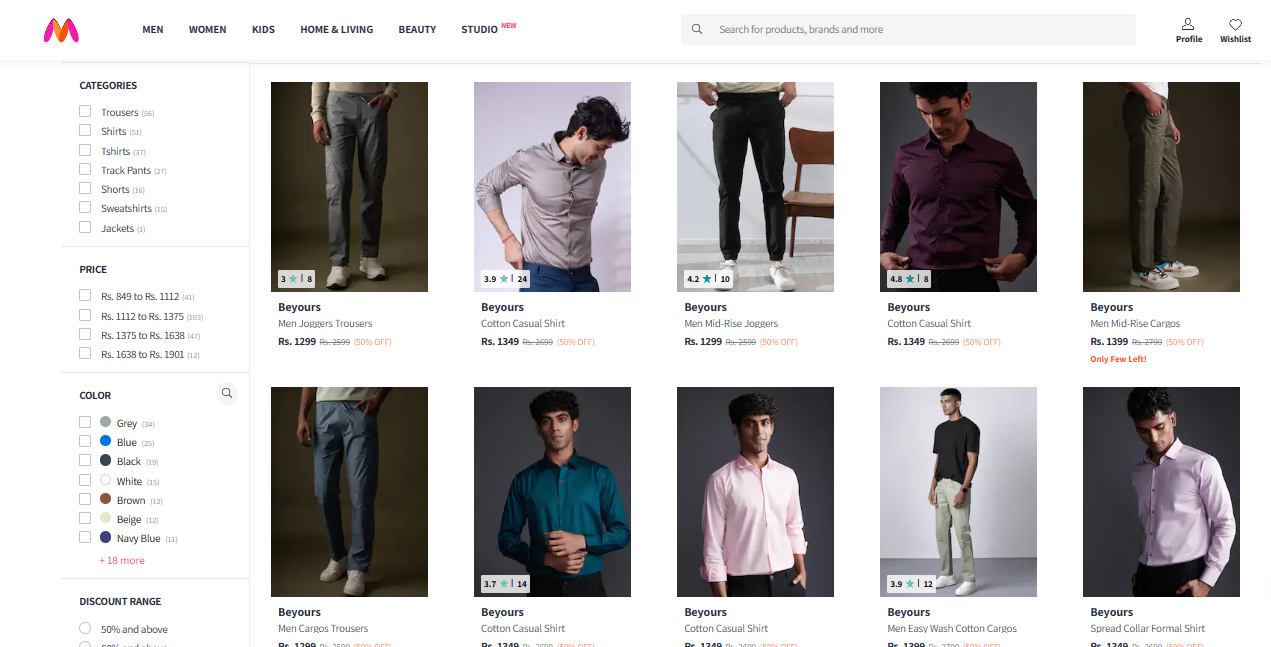 myntra onboarding 37 myntra onboarding Brand- Beyours