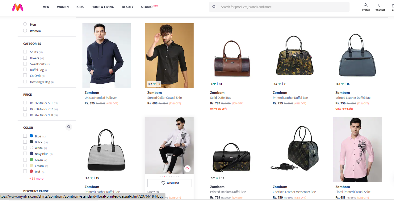 myntra onboarding 41 myntra onboarding Brand-Zombom