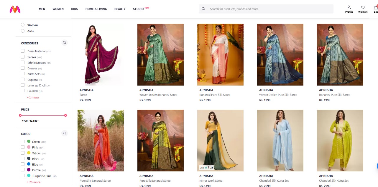 myntra onboarding 17 myntra onboarding Brand - Apnisha
