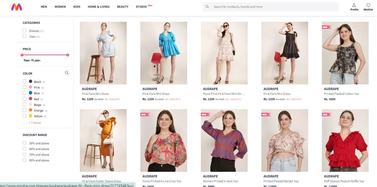 myntra onboarding 14 myntra onboarding Brand Audrape