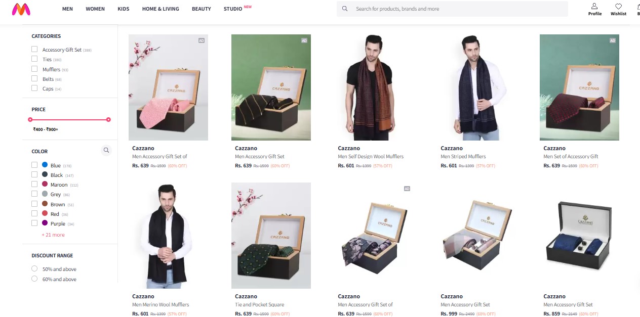 myntra onboarding 12 myntra onboarding Brand- Cazzano