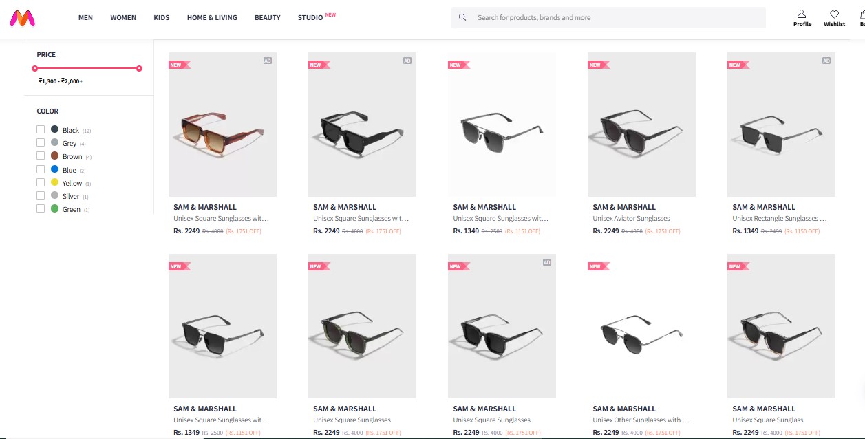 myntra onboarding 22 myntra onboarding Brand-Sam & Marshall