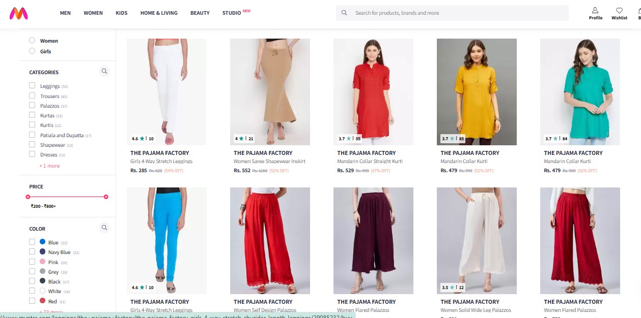 myntra onboarding 20 myntra onboarding Brand-The Pajama Factory