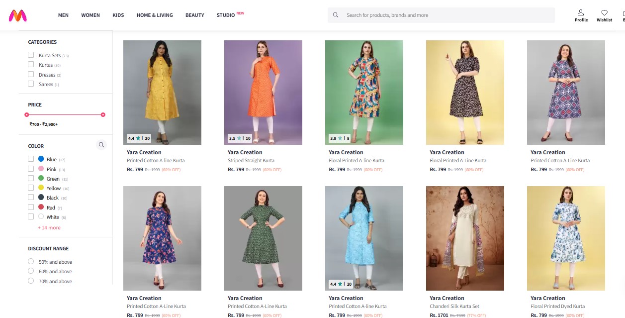 myntra onboarding 18 myntra onboarding Brand-Yara Creation